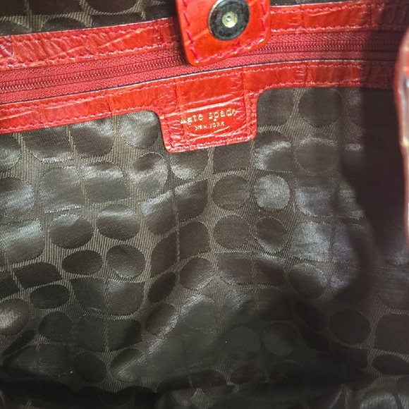 SALE* Kate Spade Vintage Crimson Hobo Bag - Picture 8 of 13